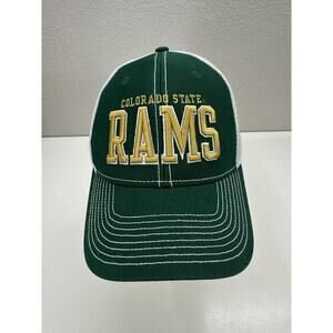 Legacy Hat Fitted L/XL Colorado State Rams Superflex Embroidered Logo Green